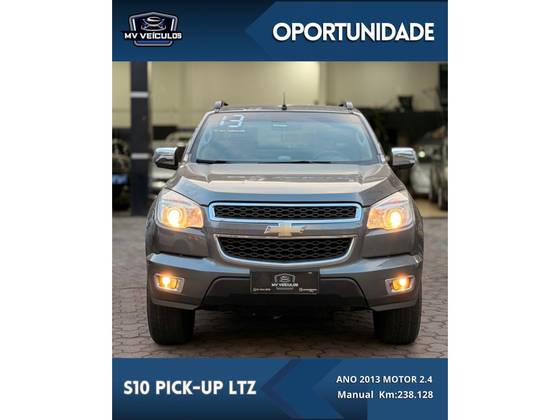 CHEVROLET S10 2.4 LTZ 4X2 CD 8V FLEX 4P MANUAL CHEVROLET S10 2.4 LTZ 4X2 CD 8V FLEX 4P MANUAL